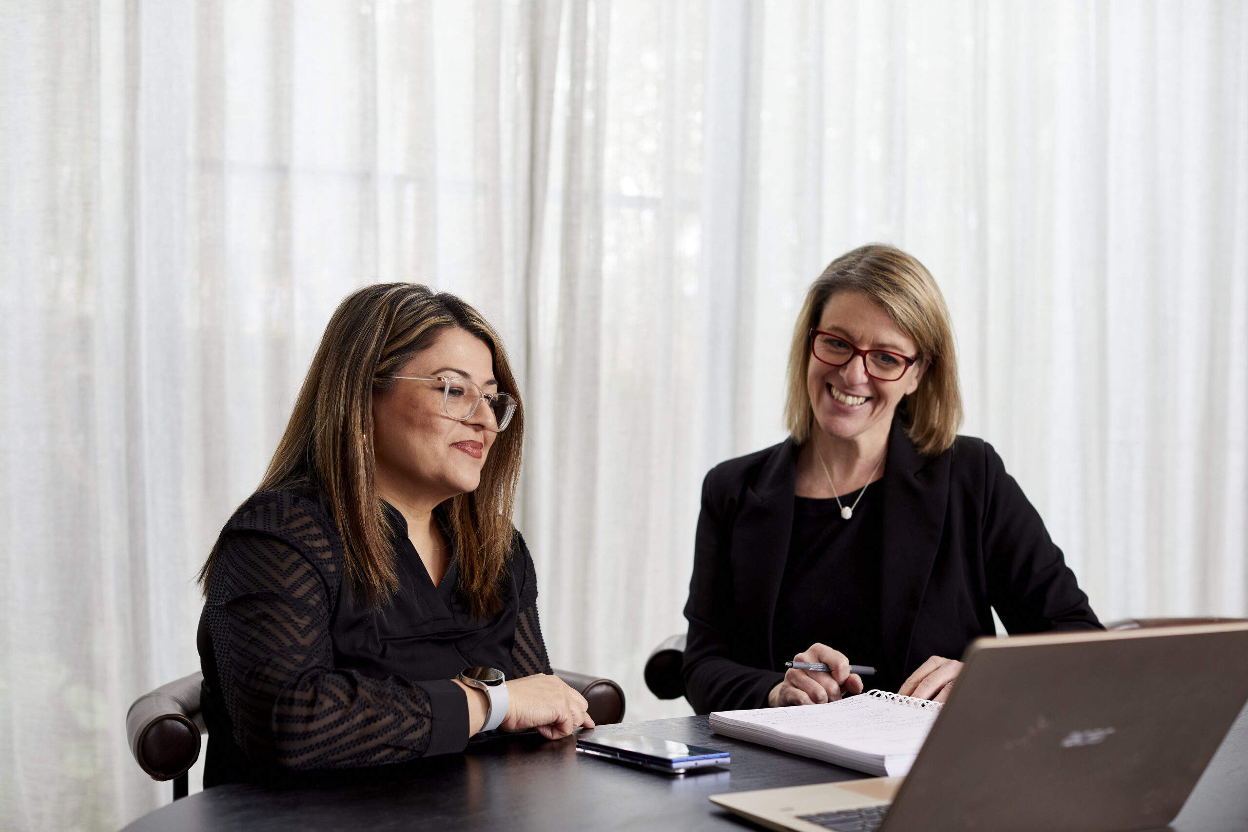 Ameena Basile and Julie Parker, co-founders of Dental Business Mastery