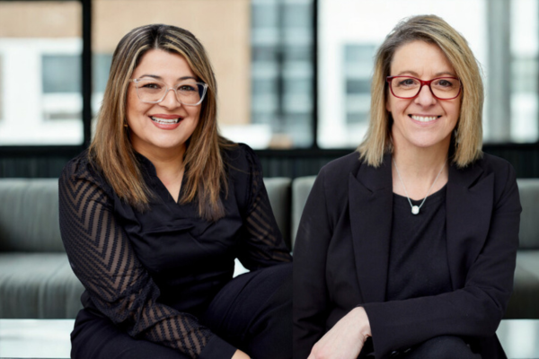 Ameena Basile and Julie Parker